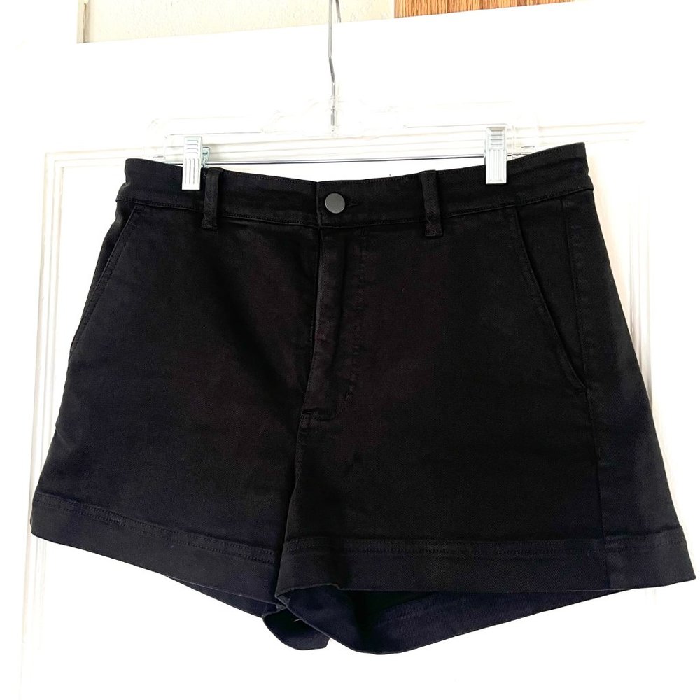 Everlane Cotton Twill black shorts